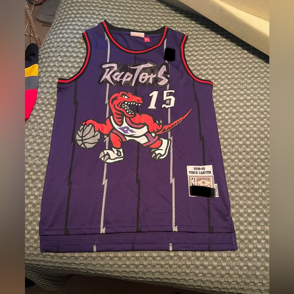 Vintage Vince Carter raptors jersey